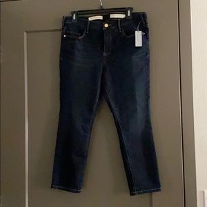 Anthropologie Pilcro Serif Capri Jeans